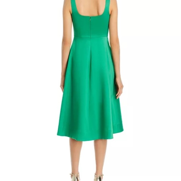 Eliza J Green Asymmetric Fit and Flare Dress - Picture 11 of 11